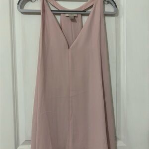 Loft Pink Sleeveless Blouse